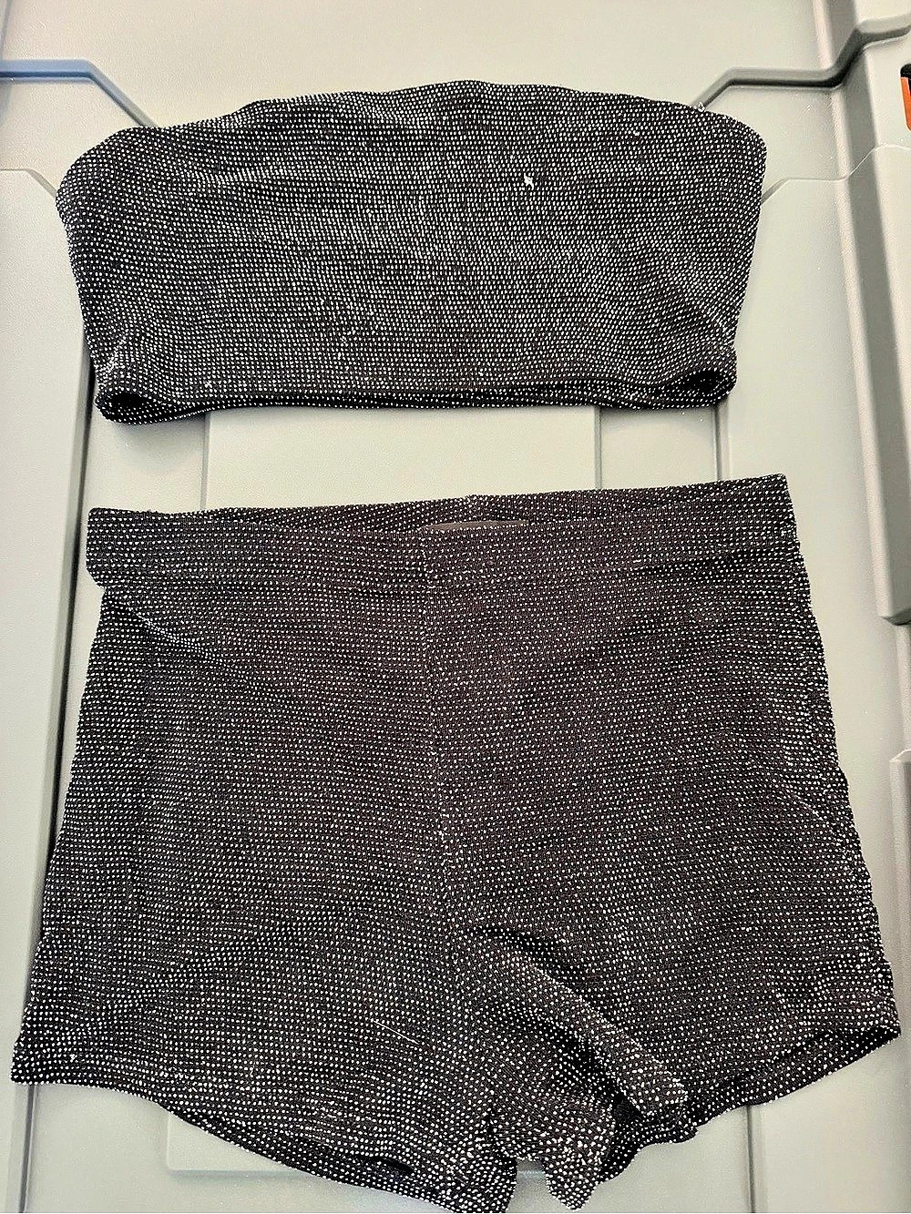 Black Two-Piece Set small fashion nova
